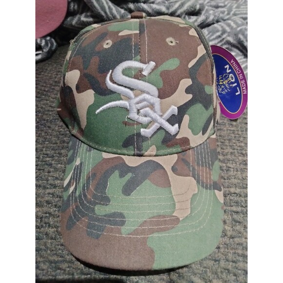 Chicago White Sox Baseball Cap Camouflage - Picture 1 of 3